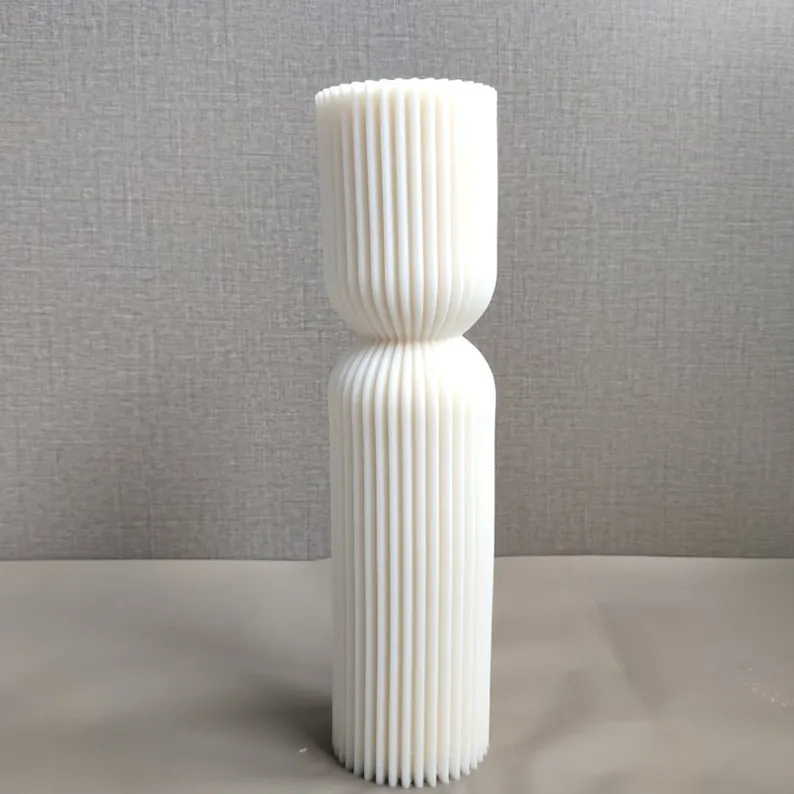 Fluted Pillor Candle - Perfect Column Chape Candle